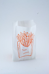 Пакет бумажный для картофеля фри